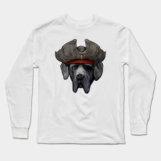 Great Dane Pirate Long Sleeve T-Shirt